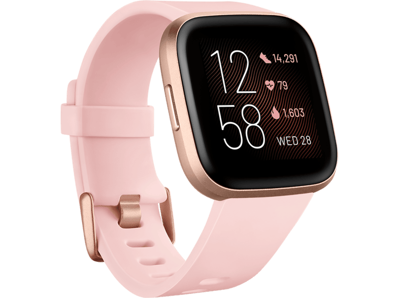 FITBIT Versa 2 okosóra virágszirom/réz 