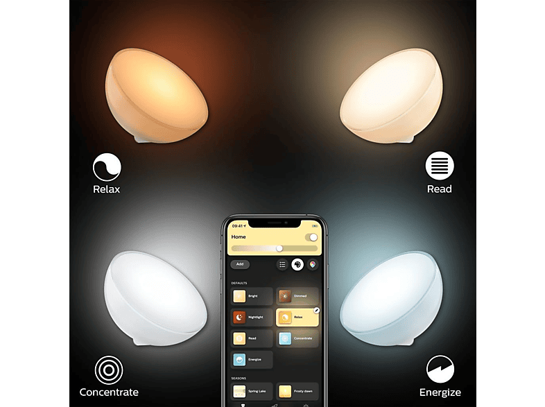 PHILIPS 915005821901 Hue GO v2 Bluetooth Özellikli Taşınabilir LED Lamba Beyaz_3