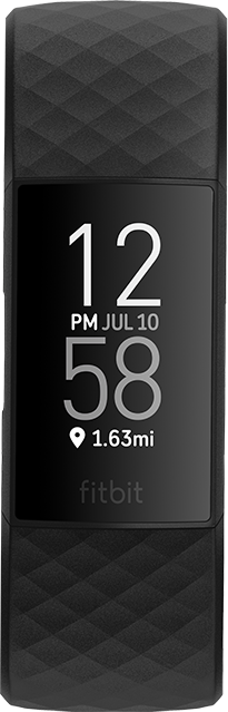 FITBIT Charge 4 aktivitásmérő fekete/fekete (FB417BKBK)