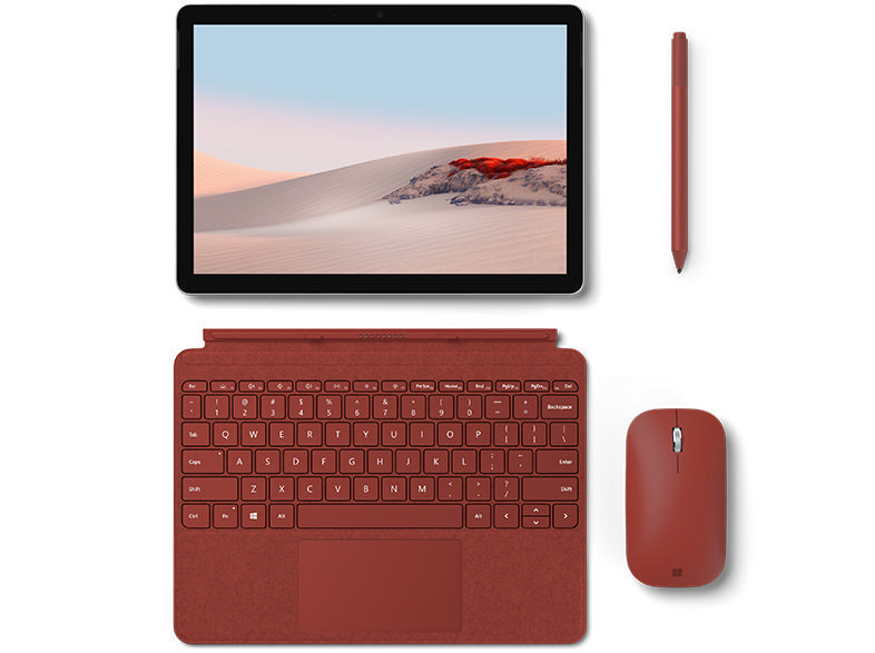 MICROSOFT Surface Go 2 - 10,5 Zoll - Intel® Pentium® Gold 4425Y - 8 GB - 128 GB - Intel® UHD 615 - Windows 10 Home S-Modus (32 Bit)