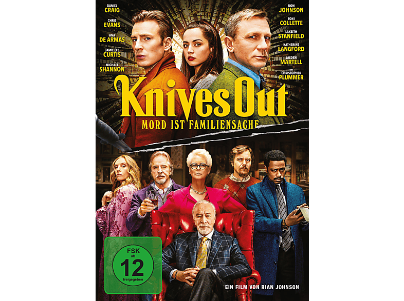 Knives Out-Mord ist Familiensache DVD (FSK: 12)