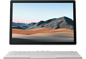 MICROSOFT Surface Book 3, 2 in 1 mit 13,5 Zoll Display, Intel® Core™ i7 Prozessor, 16 GB RAM, 256 GB SSD, GeForce® GTX 1650, Platin