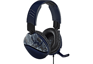 TURTLE BEACH Recon 70 Camo - Gaming Headset (Blau)