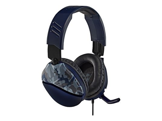 TURTLE BEACH Recon 70 Camo - Gaming Headset (Blau)