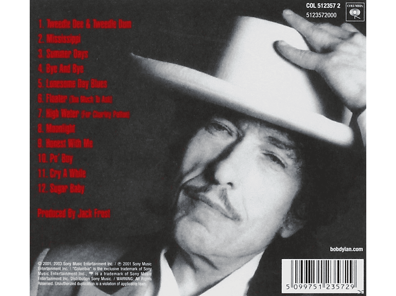 Thumbnail - Bob Dylan - LOVE AND THEFT (CD)