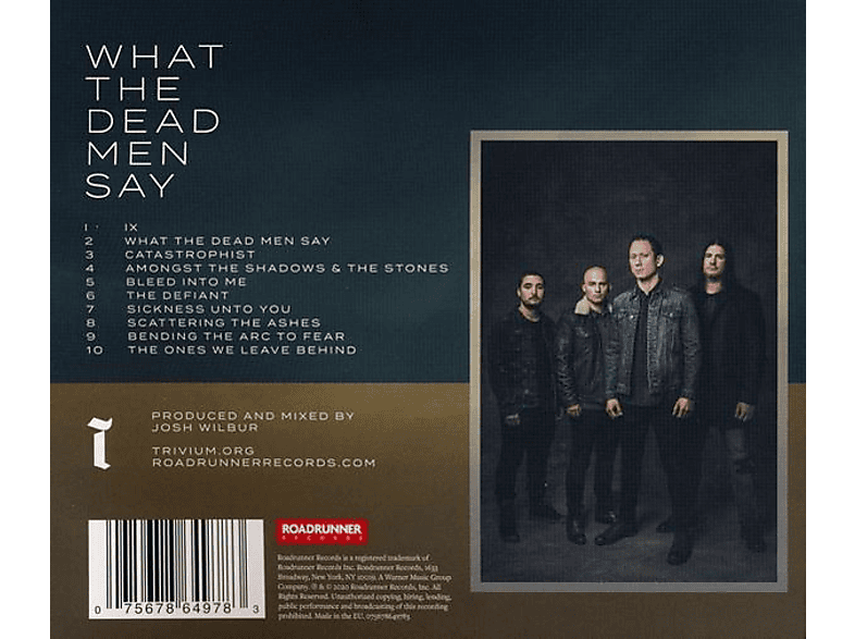 Thumbnail - Trivium - What The Dead Men Say (CD)