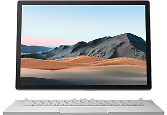 MICROSOFT Surface Book 3, 2 in 1 mit 15 Zoll Display, Intel® Core™ i7 Prozessor, 16 GB RAM, 256 GB SSD, GeForce® GTX 1660 Ti, Platin
