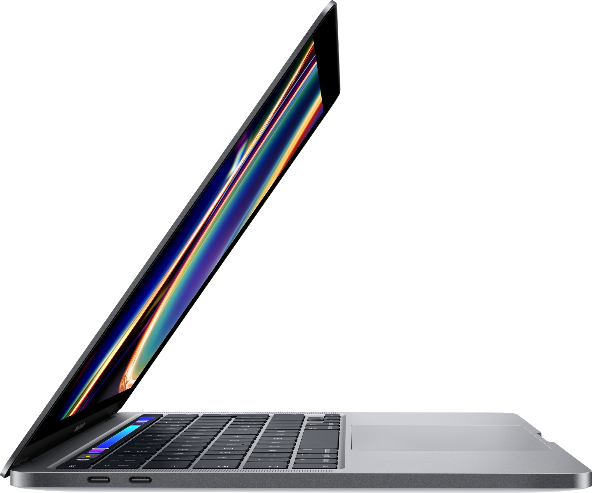 APPLE MacBook Pro mit Touch Bar 1.4GHz Quad-Core i5, 8GB, 512GB, 13 Zoll, space grau (MXK52D/A) Notebook, 13,3 Zoll, Retina, 1.4 GHz Quad‑Core Intel Core i5 der 8. Generation (Turbo Boost bis zu 3.9 GHz) mit 128 MB eDRAM, 8 GB, 512 GB SSD