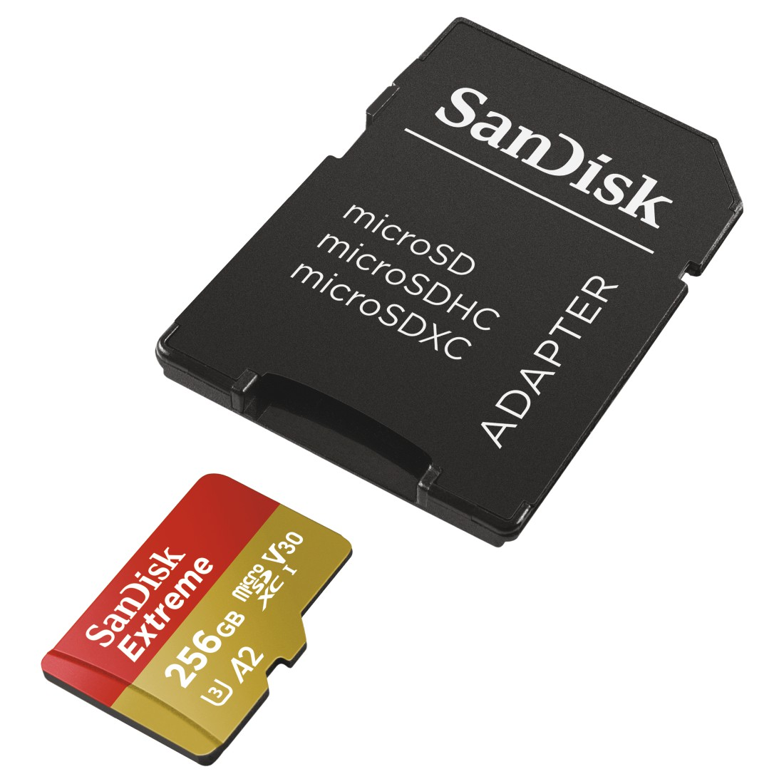 SANDISK Extreme, Micro-SDXC Speicherkarte, 256 GB, 160 MB/s