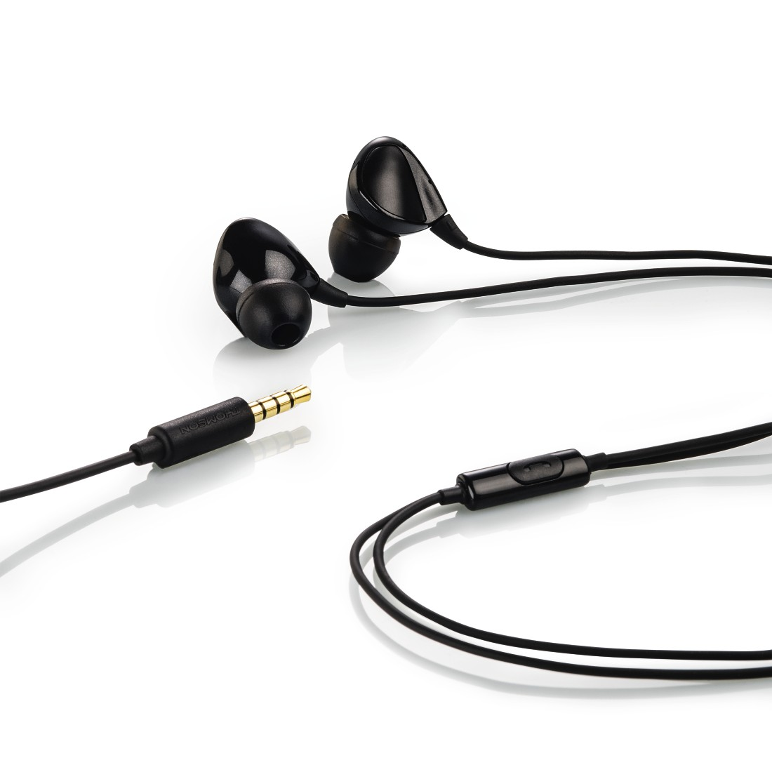 THOMSON Ear3827, In-ear Kopfhörer Schwarz