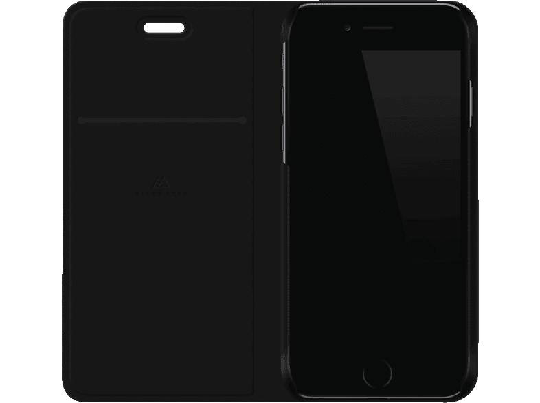 BLACK ROCK Material Pure, Bookcover, Apple, iPhone 7, Schwarz