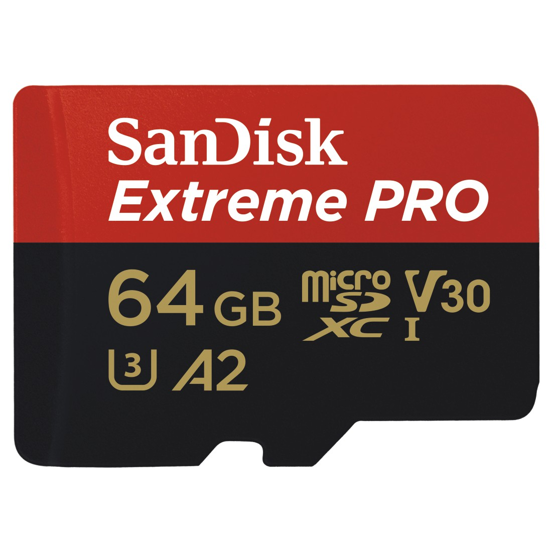 SANDISK Extreme® PRO, Speicherkarte, SD-Adapter, Micro-SDXC microSD Extended Capacity (microSDXC), 64 GB, 170