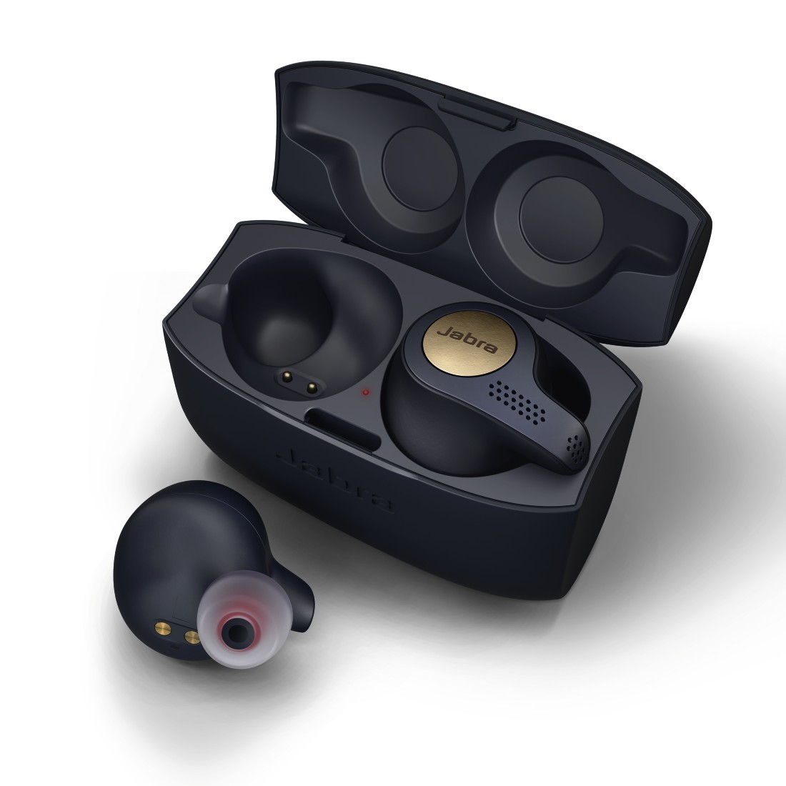 JABRA Elite Active 65T, In-ear Kopfhörer Bluetooth Blau/Kupfer