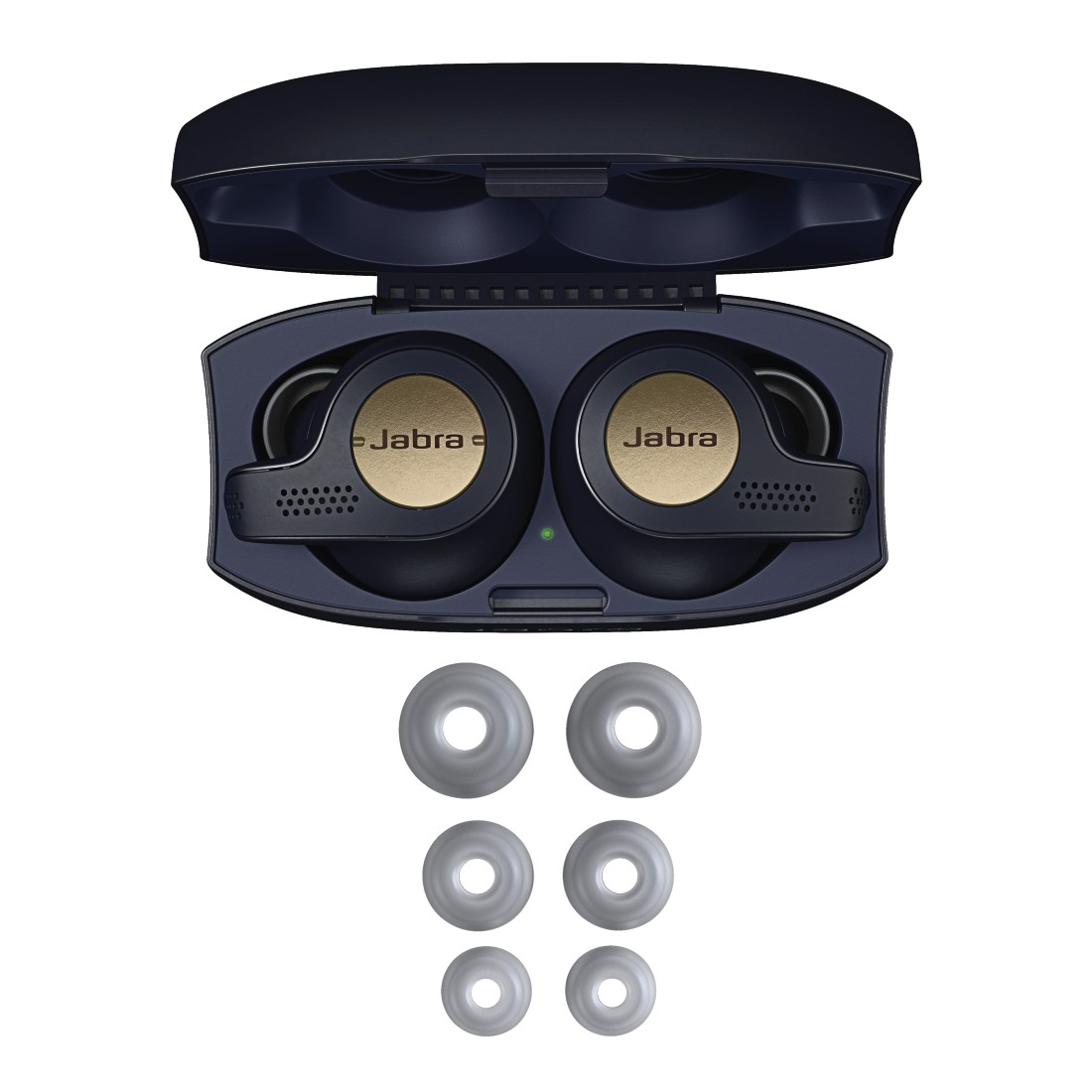 JABRA Elite Active 65T, In-ear Kopfhörer Bluetooth Blau/Kupfer
