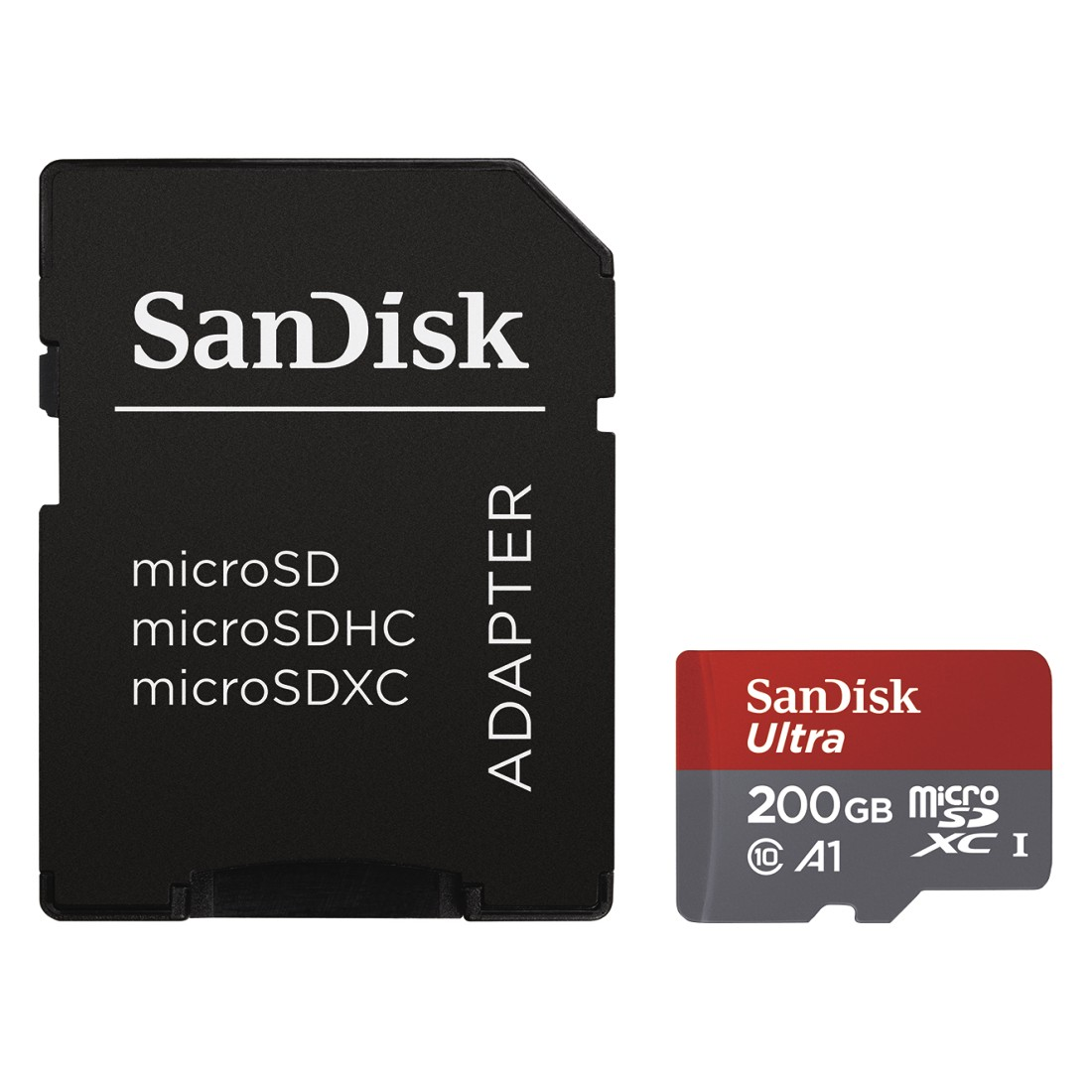 SANDISK Ultra®, Micro-SDXC Speicherkarte, 200 GB, 100 MB/s