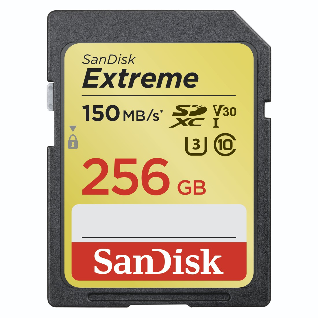 SANDISK Extreme®, SDXC Speicherkarte, 256 GB, 150 MB/s
