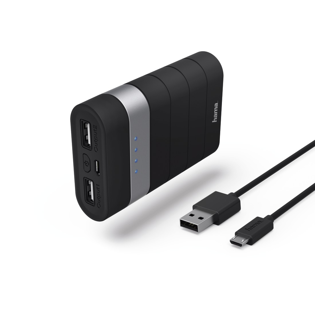 HAMA Power Pack Trip Li-lon Powerbank, 7800 mAh