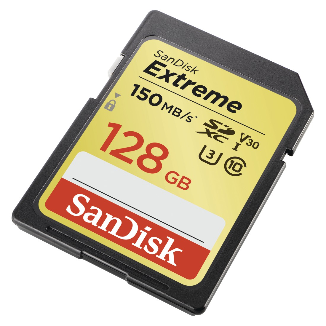 SANDISK Extreme®, SDXC Speicherkarte, 128 GB, 150 MB/s