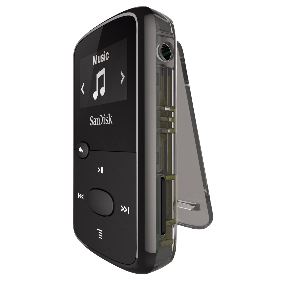 SANDISK SanDisk Clip Jam Mp3-Player (8 GB, Schwarz)