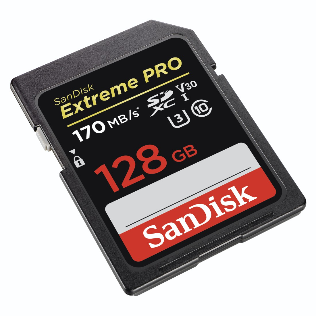 SANDISK Extreme PRO®, SDXC Speicherkarte, 128 GB, 170 MB/s