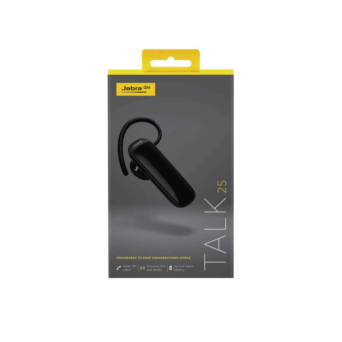 JABRA Talk 25, In-ear Headset Bluetooth Schwarz