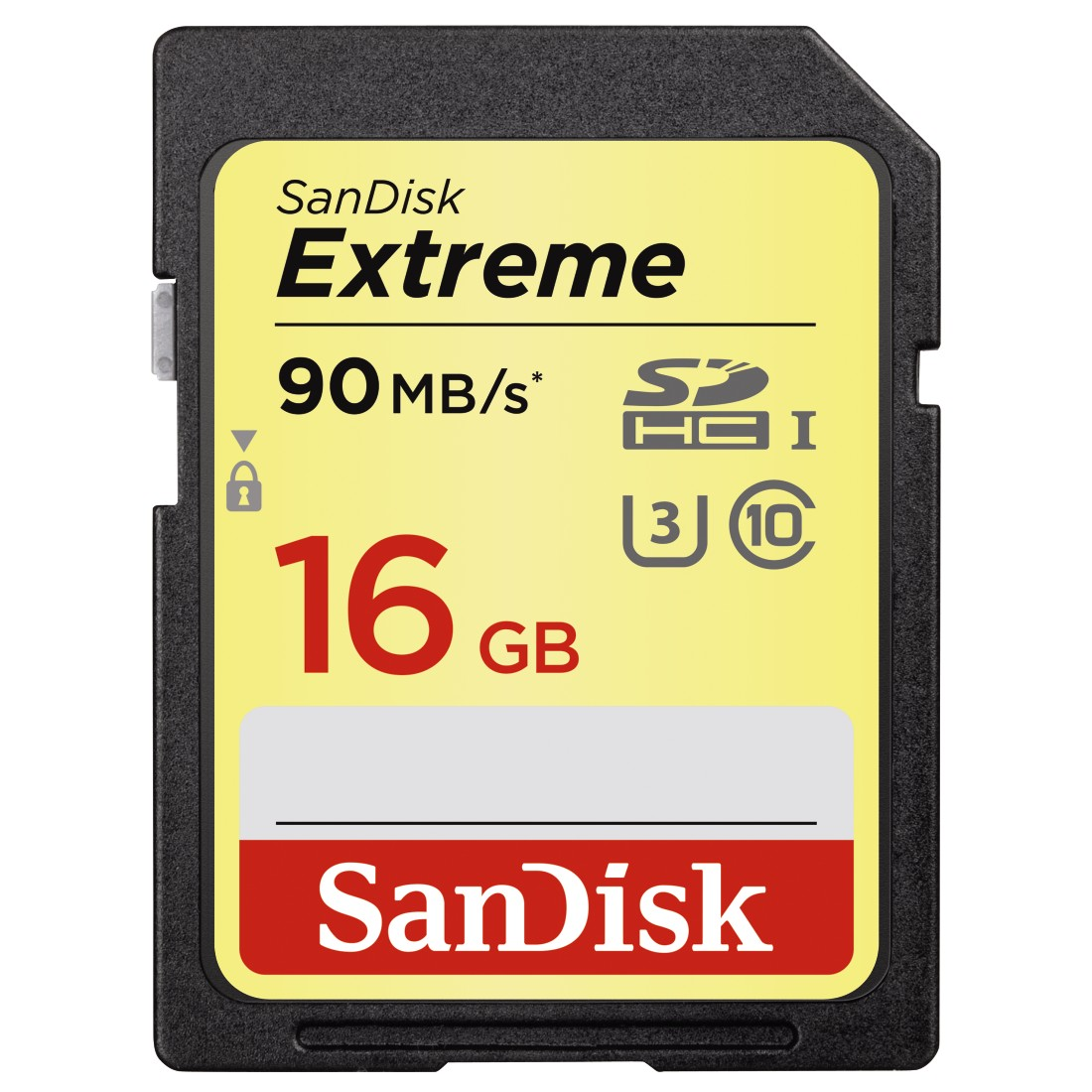 SANDISK Extreme, SDHC Speicherkarte, 16 GB, 90 MB/s