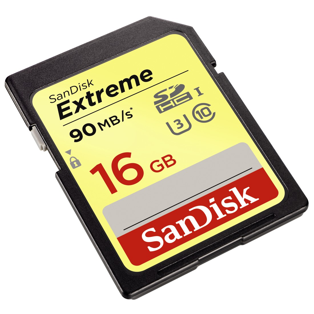 SANDISK Extreme, SDHC Speicherkarte, 16 GB, 90 MB/s