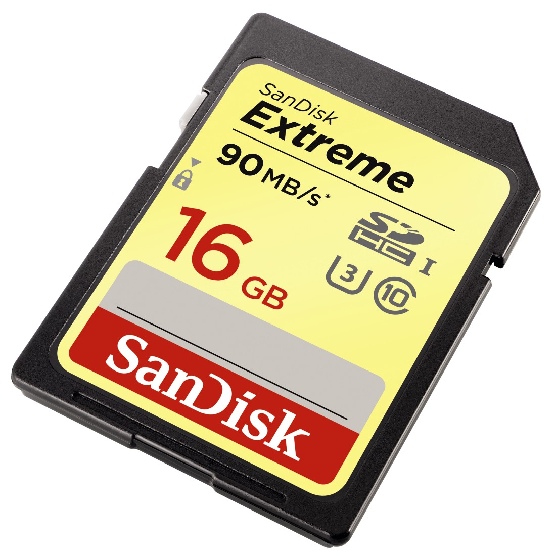 SANDISK Extreme, SDHC Speicherkarte, 16 GB, 90 MB/s