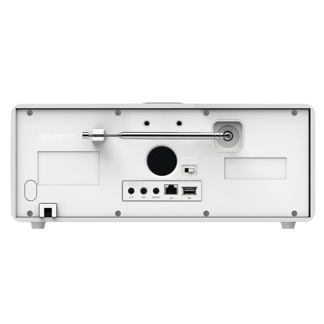 HAMA DIR3115MS Internetradio, digital, analog, FM, DAB, DAB+, Internet Radio, Weiß