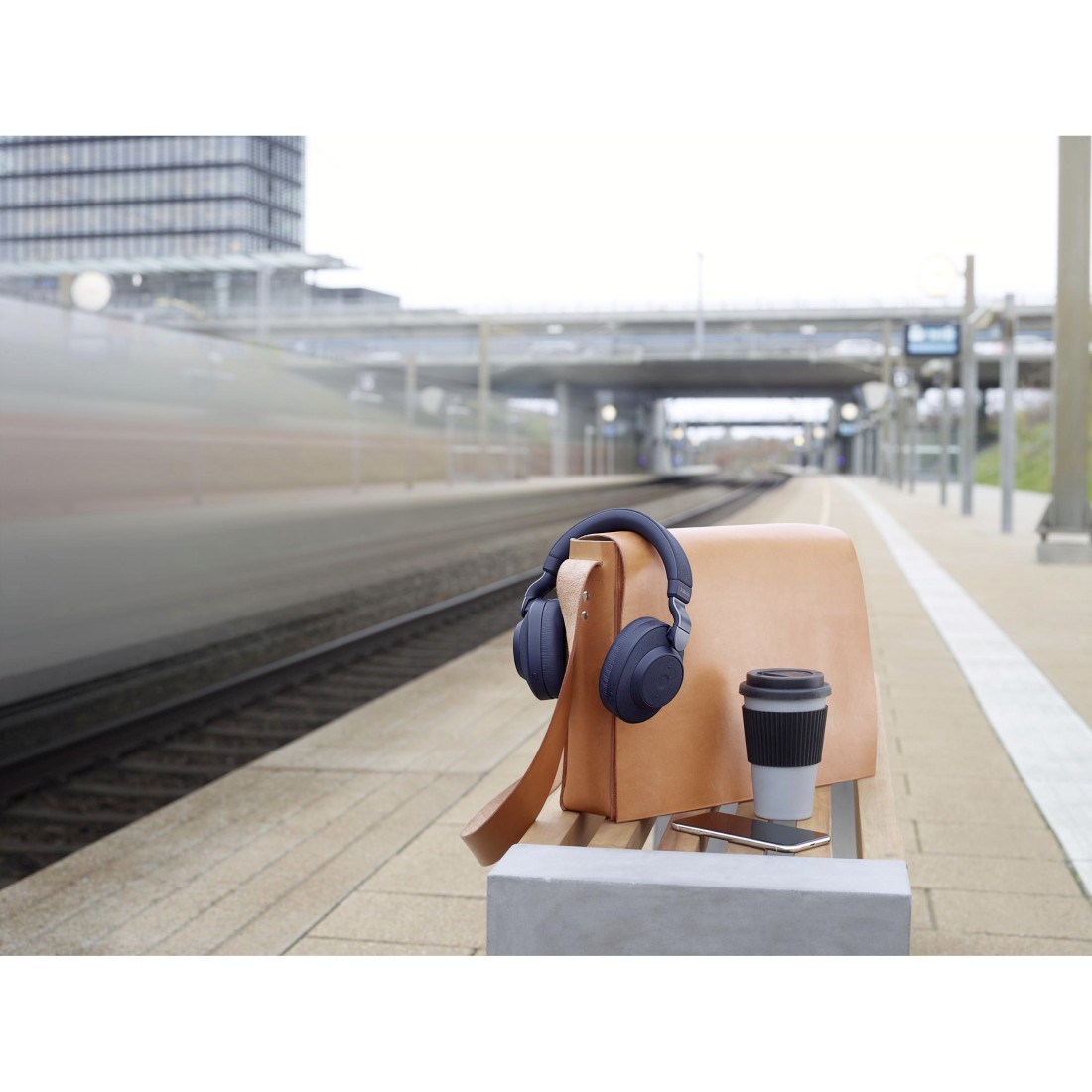 JABRA Elite 85h, Over-ear Kopfhörer Bluetooth Navy