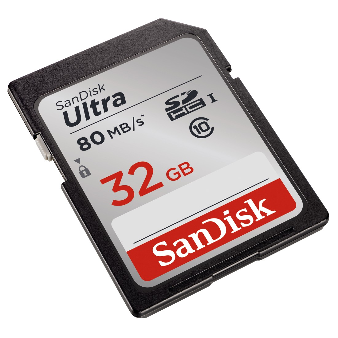 SANDISK Ultra, SDHC Speicherkarte, 32 GB, 80 MB/s