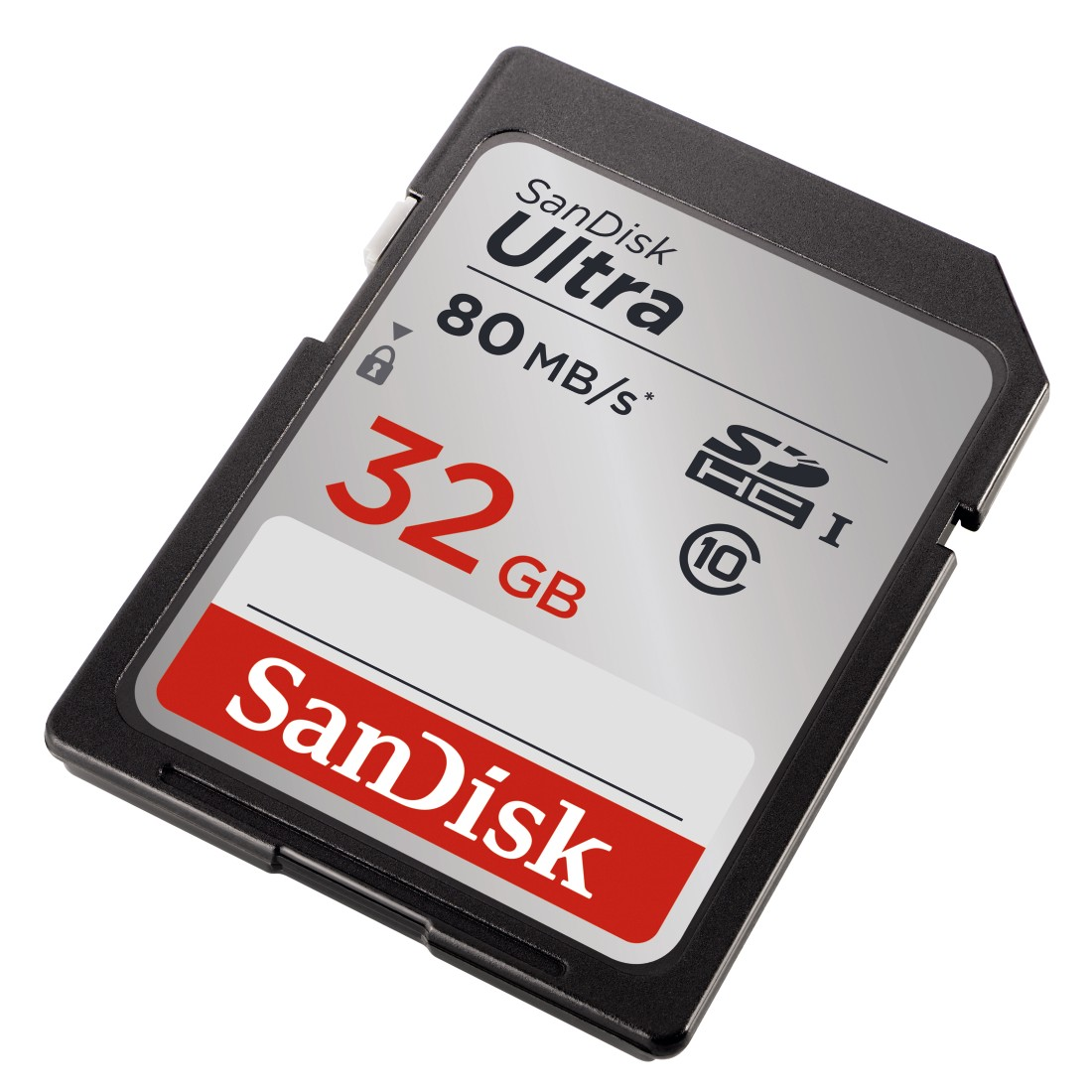 SANDISK Ultra, SDHC Speicherkarte, 32 GB, 80 MB/s