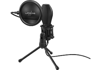 uRage Gaming-Mikrofon Stream 400 Plus Gaming-Mikrofon, Schwarz