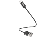 HAMA USB Typ-C, Lade-/Datenkabel, 0,2 m, Schwarz