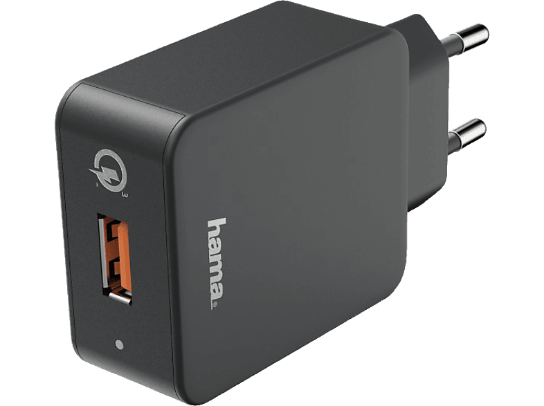 HAMA Qualcomm® Quick Charge™ 3.0 Ladegerät Universal, Schwarz