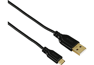 HAMA 0.75 m, Micro-USB Kabel, Schwarz USB Kabel MediaMarkt