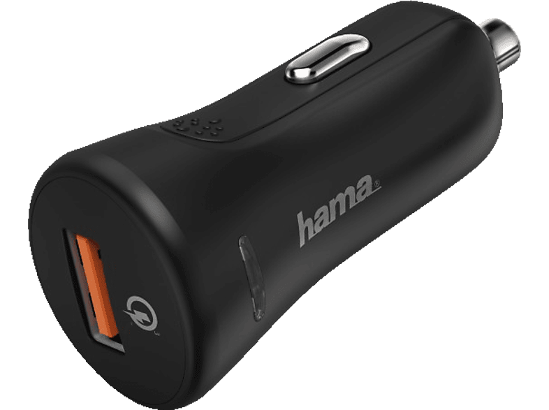 HAMA Qualcomm® Quick Charge™ 3.0 Kfz-Ladekabel Universal 19.5 Watt, Schwarz