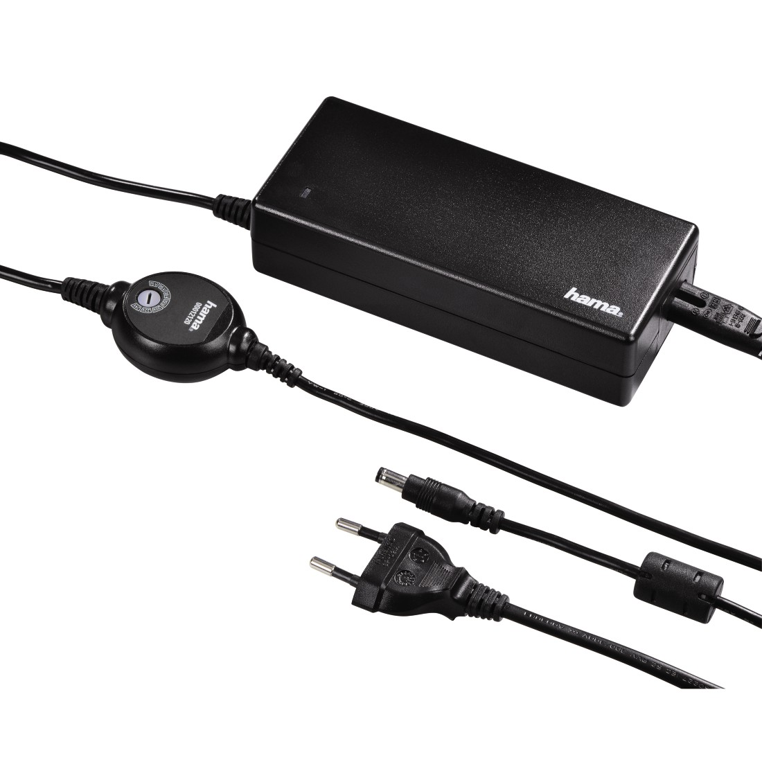 HAMA Universal Notebook Netzteil Universal, 15-24 Volt, Schwarz