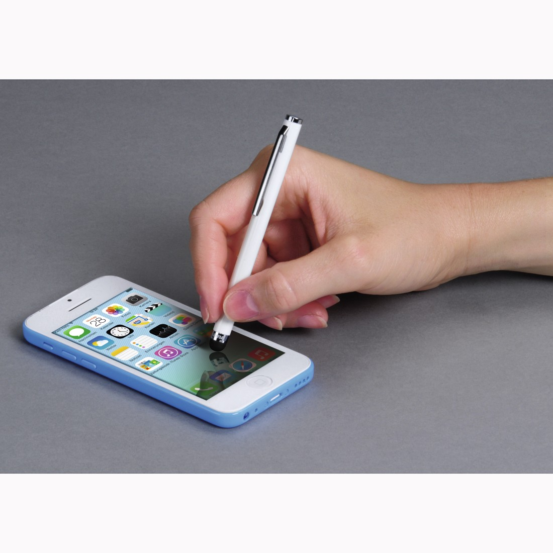 HAMA Easy Eingabestift Weiß