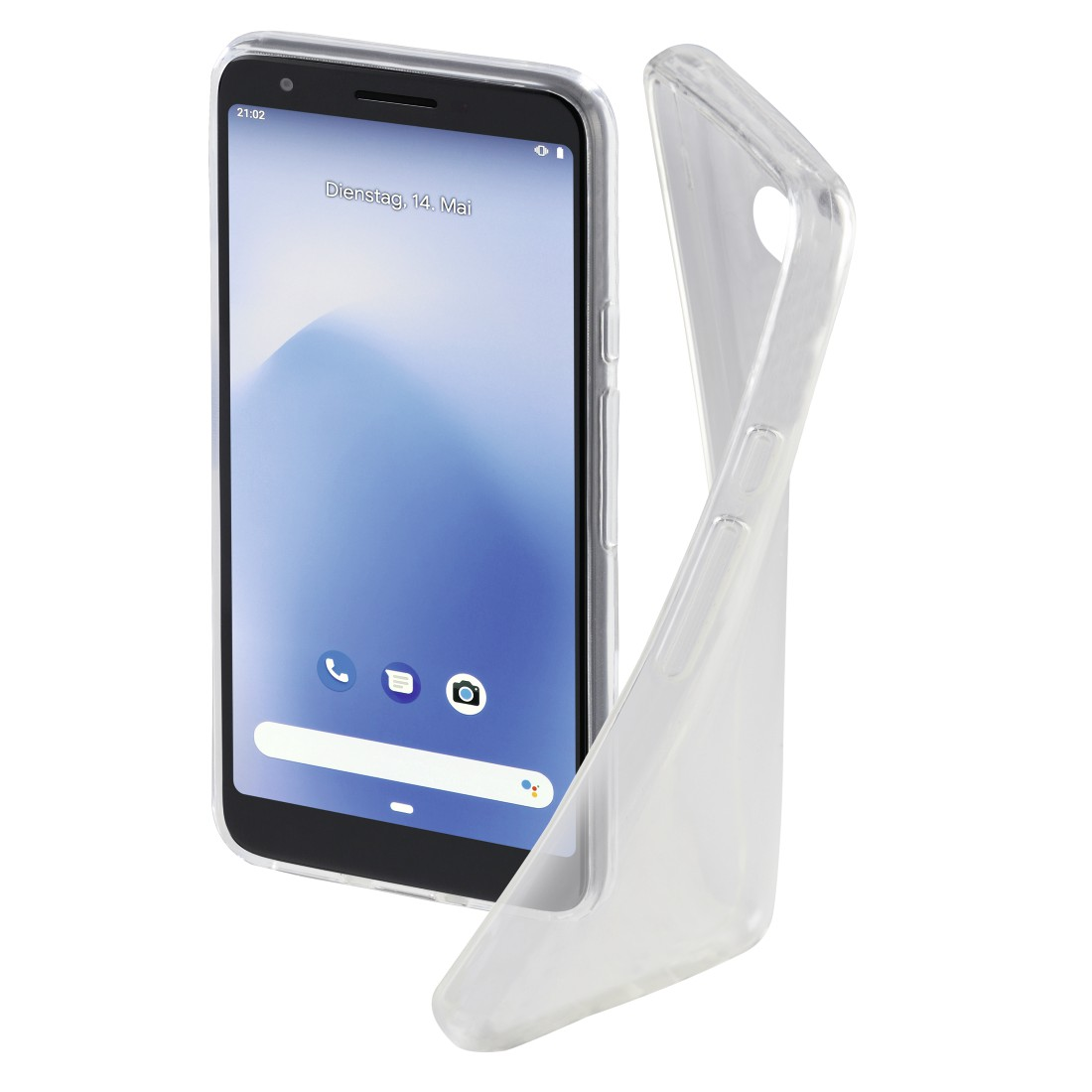 HAMA Crystal Clear, Transparent 3a, Google, Backcover, Pixel