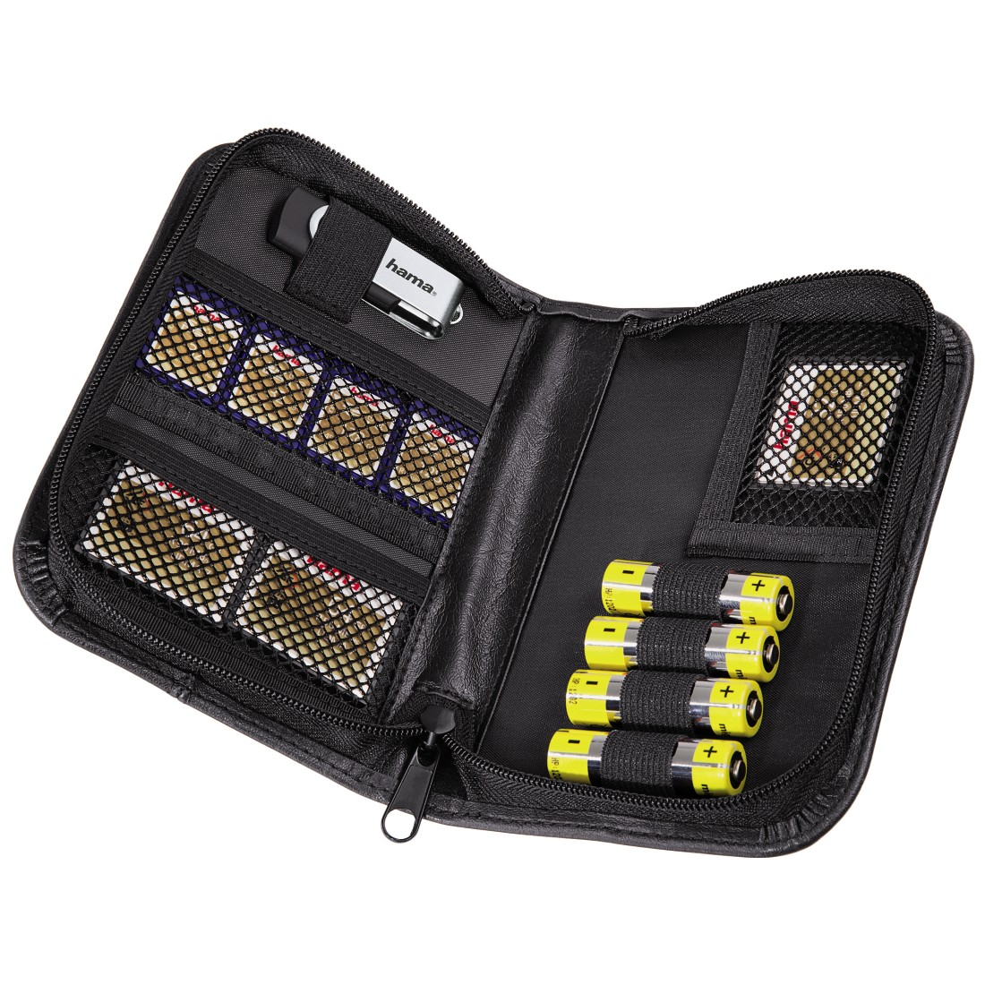 HAMA Universal, Speicherkarten-Tasche, Schwarz