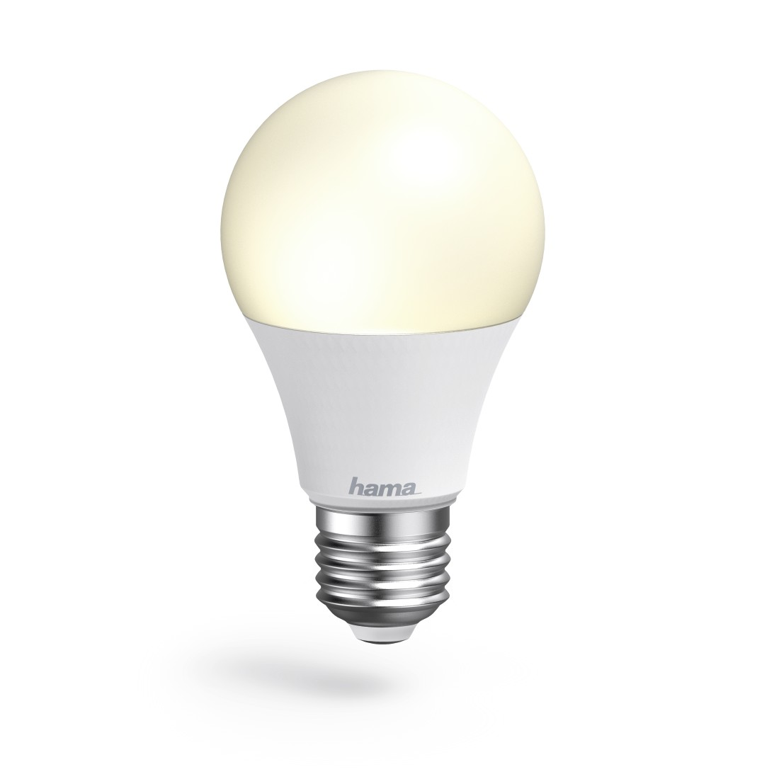 HAMA WiFi-LED-Lampe, E27, 10W, Weiß, dimmbar