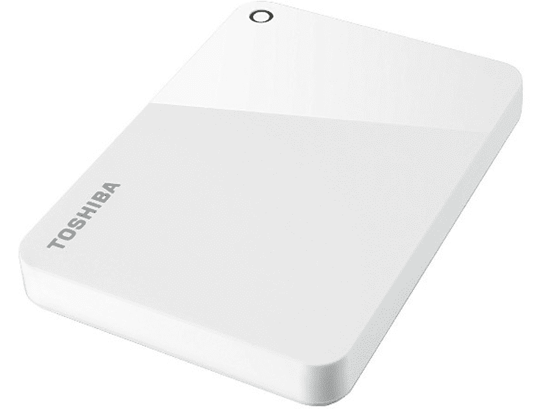 Disco duro 1 TB - Toshiba Canvio Advance, 1 TB, 2.5", USB 3.0, Blanco