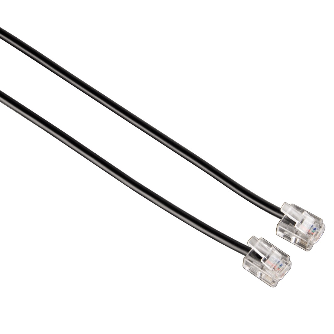 HAMA Stecker 6p4c, Modularkabel, 10 m