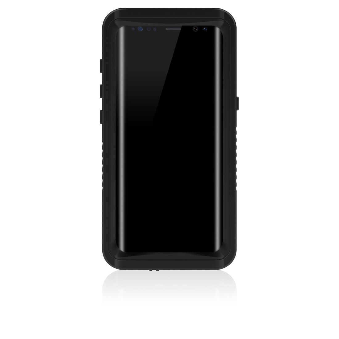 Galaxy Full Hero, BLACK S8, Cover, ROCK 360° Transparent/Schwarz Samsung,