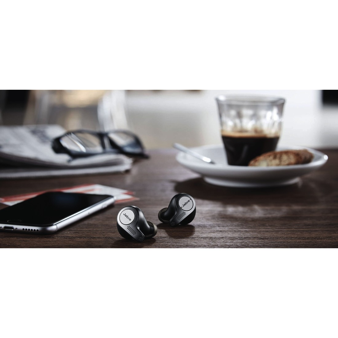 JABRA Elite 65t, In-ear Kopfhörer Bluetooth Schwarz