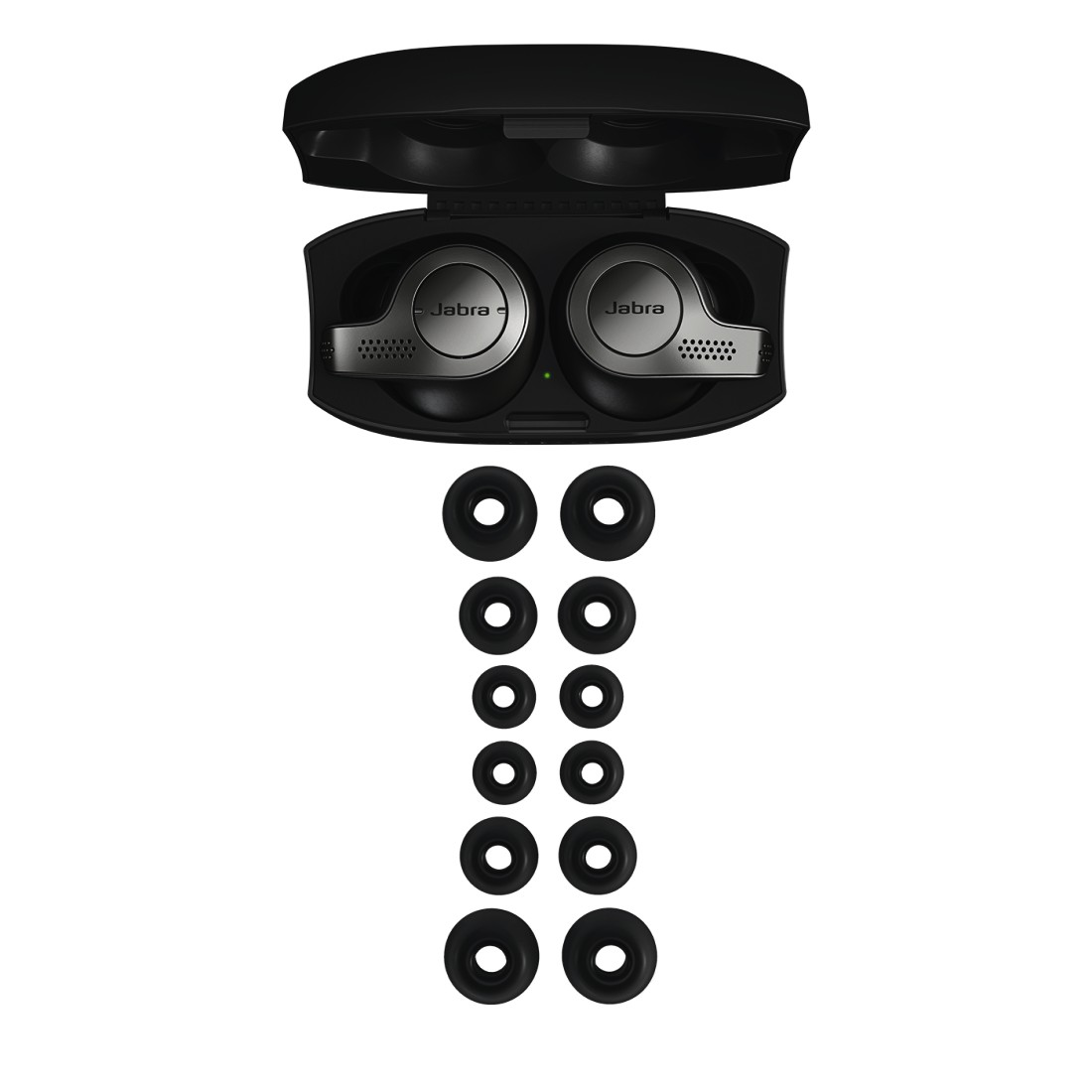 JABRA Elite 65t, In-ear Kopfhörer Bluetooth Schwarz