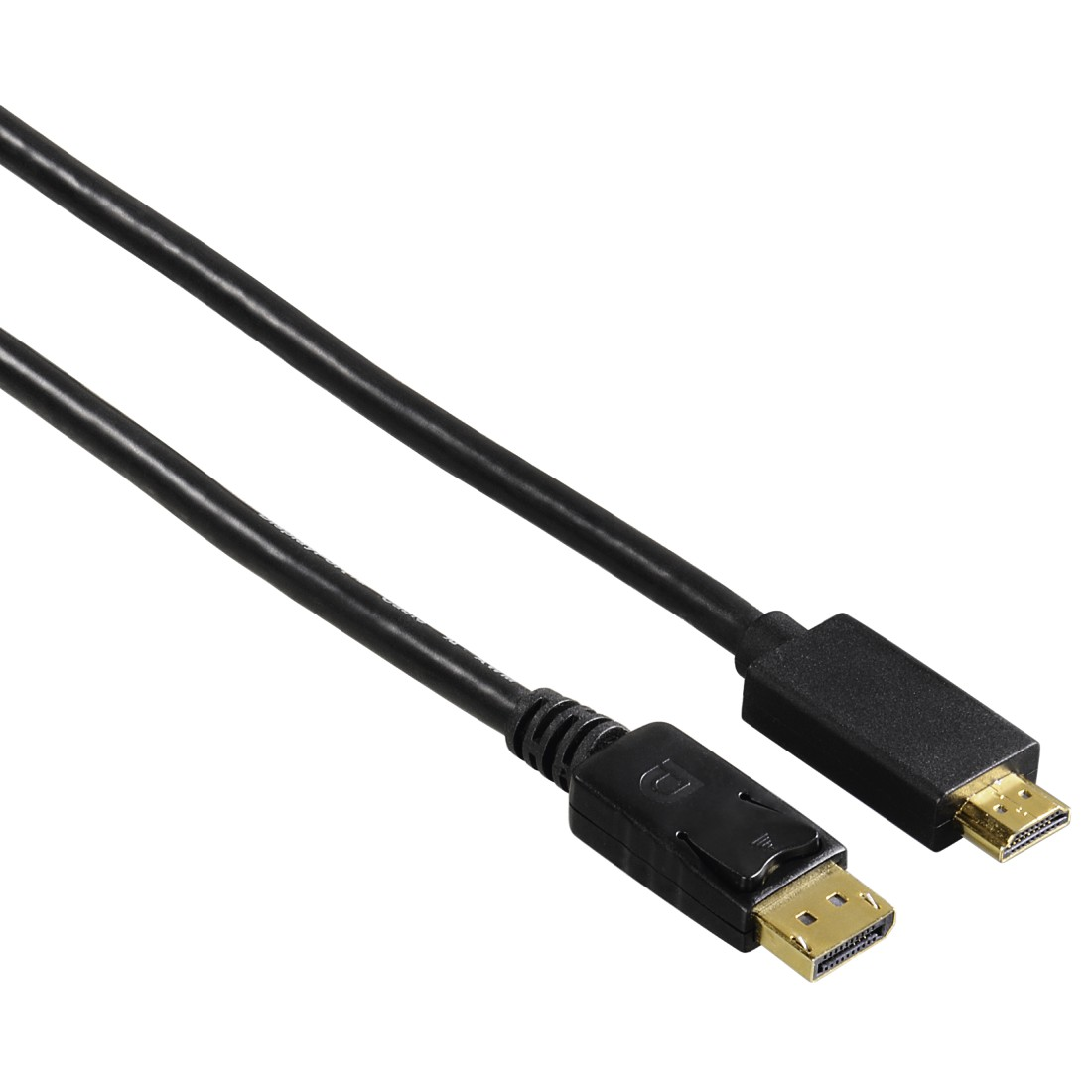 HAMA DisplayPort HDMI™ Adapterkabel, Schwarz
