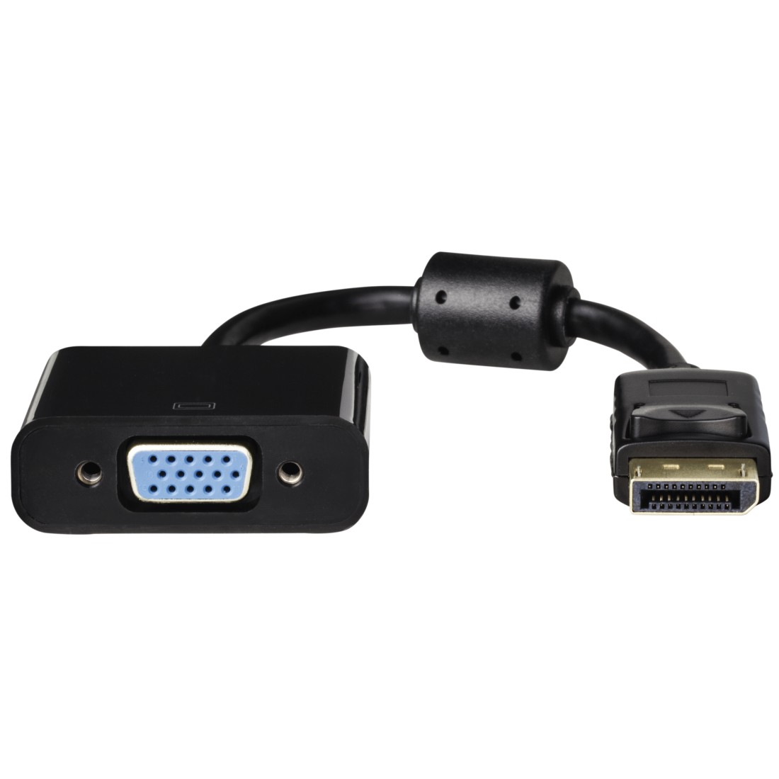 HAMA VGA auf DisplayPort Adapter, Schwarz