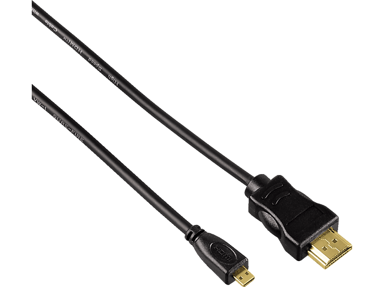 HAMA HDMI-Kabel, 2 Schwarz m, High Speed